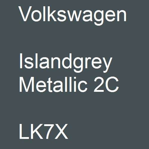 Volkswagen, Islandgrey Metallic 2C, LK7X.